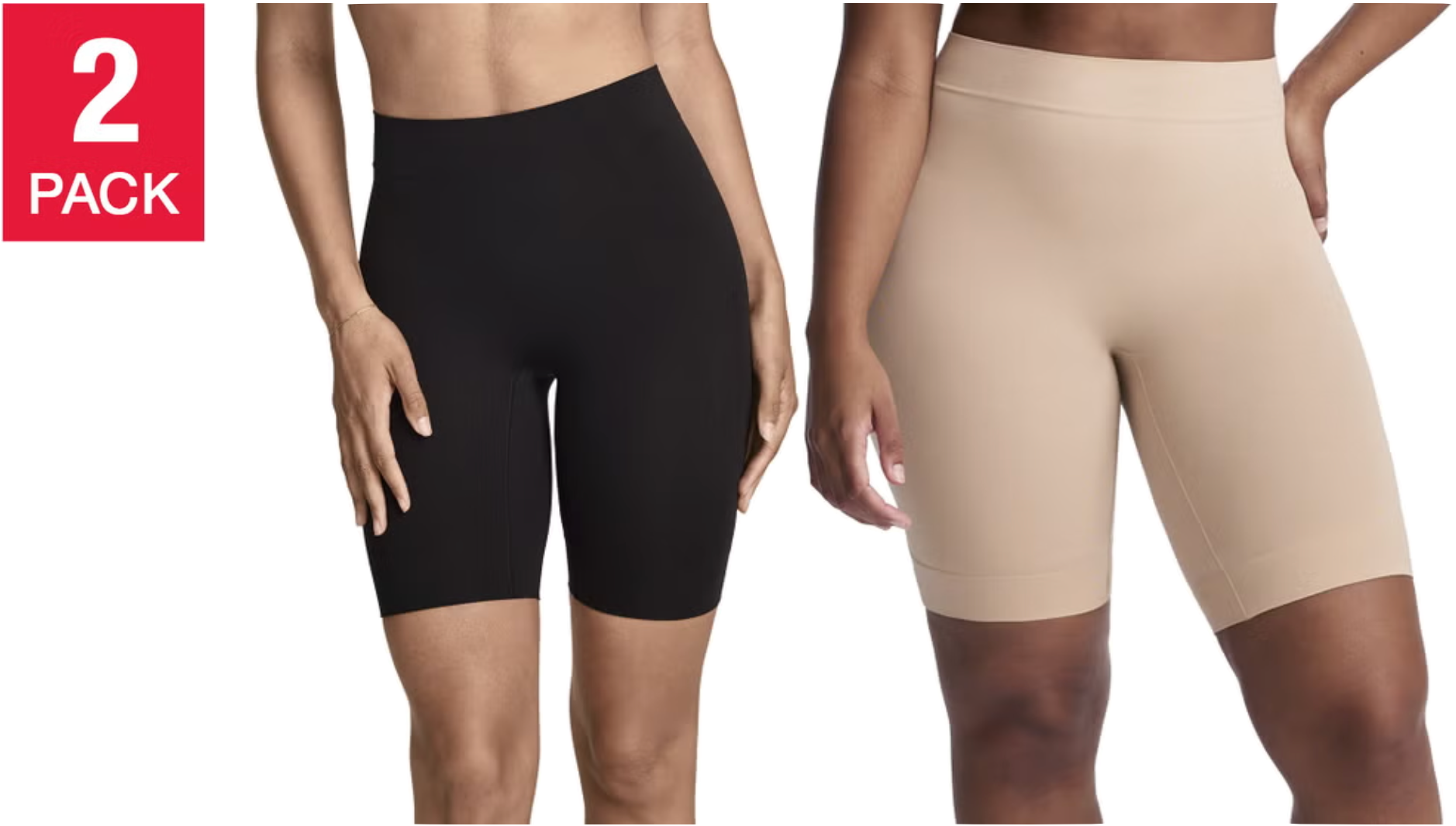 Jockey Women's Skimmies Slip Short (2-Pack)
